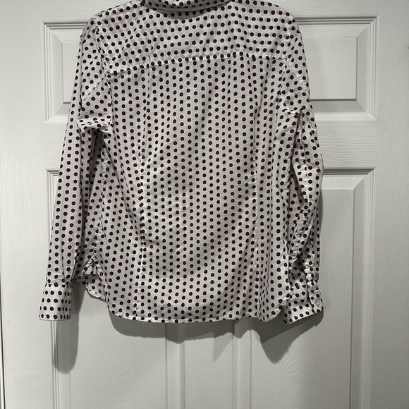 Tommy Hilfenger Polka Dot Button-Up Shirt - Picture 2 of 4